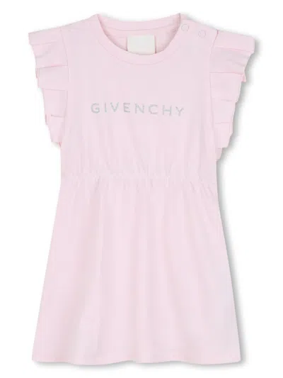 GIVENCHY LOGO-PRINT DRESS