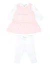 Givenchy Logo-print Dress Set In Pink