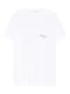 Givenchy Logo-print Fitted T-shirt Clothing In White