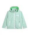 Givenchy Logo-print Hooded Jacket In Green