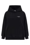 Givenchy Women Logo Print Hoodie In Black