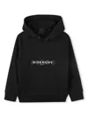 Givenchy Logo-print Hoodie In Black