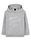 Givenchy Logo-print Hoodie In Gray