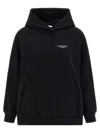 Givenchy Logo Print Hoodie In Black