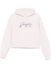 Givenchy Logo-print Hoodie In Pink