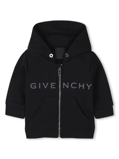 GIVENCHY LOGO-PRINT HOODIE
