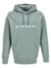 GIVENCHY LOGO PRINT HOODIE SWEATSHIRT