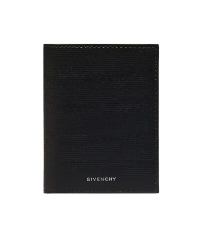 GIVENCHY GIVENCHY 4G PATTERN EMBOSSED BI-FOLD WALLET