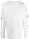 GIVENCHY LOGO-PRINT LONG-SLEEVE T-SHIRT