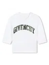 Givenchy Logo-print Long-sleeve T-shirt In White