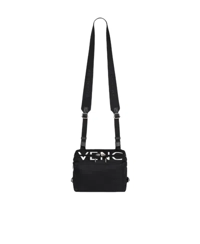 Givenchy Logo-print Messenger Bag In Black