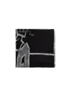 Givenchy Logo-print Modal-cashmere Scarf In Black