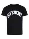 Givenchy Logo-print Organic-cotton T-shirt In Black
