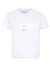 Givenchy White T-shirt For Boy With Logo In White