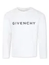 Givenchy Logo-print Organic-cotton T-shirt In White