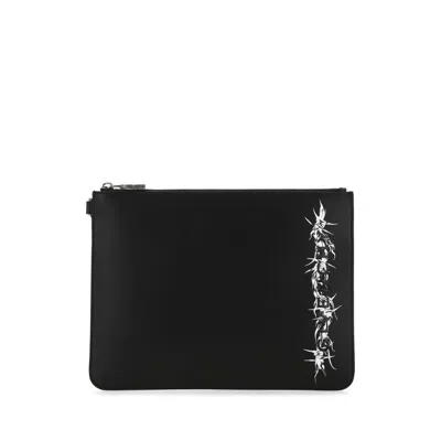 Givenchy Logo-print Pouch Bag In Black