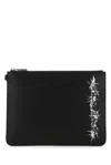 Givenchy Logo-print Pouch Bag In Black