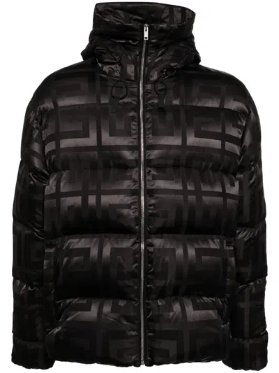 Givenchy Logo-print Puffer Jacket In Black