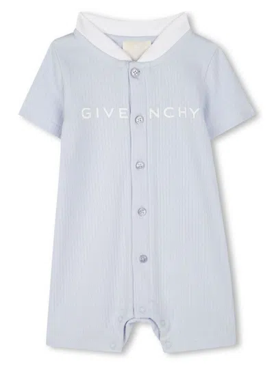 GIVENCHY LOGO-PRINT ROMPER