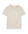 Givenchy Logo Print Round-collar T-shirt In Neutral