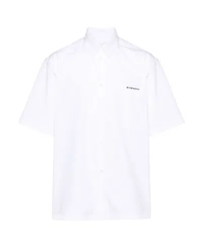 Givenchy Logo-print Shirt In White