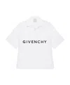 Givenchy Logo-print Short-sleeve Shirt In White