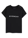 Givenchy Logo-print Short-sleeves T-shirt In Black