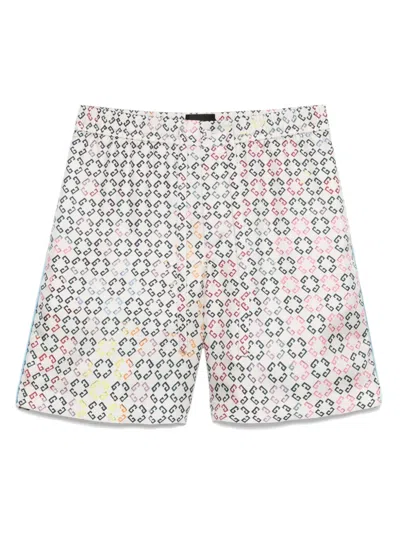 GIVENCHY LOGO-PRINT SHORTS