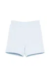 Givenchy Logo-print Shorts In Blue