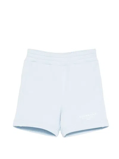 Givenchy Babies' Logo-print Shorts In Blue