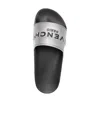 Givenchy Logo-print Slip-on Slides In White