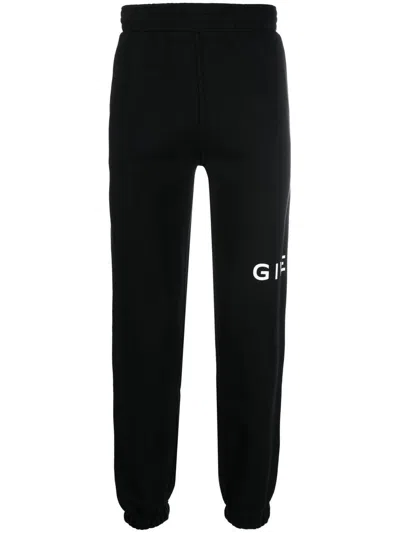 Givenchy Logo Print Sweatpants For Men In Black