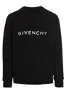 Givenchy Cotton Sweatshirt With Print In Black