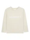 Givenchy Logo-print Sweatshirt In Neutral