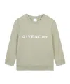 Givenchy Logo-print Sweatshirt In Nude