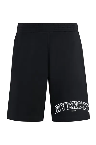 GIVENCHY GIVENCHY LOGO PRINT SWEATSHORTS