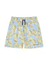 Givenchy Logo-print Swim Shorts In Blue