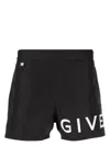 Givenchy Logo-print Swimming Shorts In Black