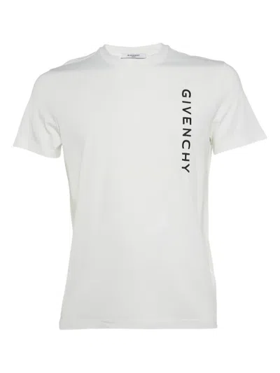 Pre-owned Givenchy Logo-print T-shirt In White