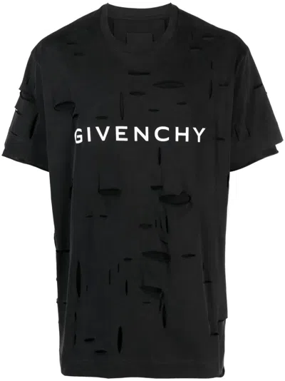 GIVENCHY LOGO-PRINT T-SHIRT