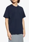 Givenchy Cotton Crew Neck T-shirt In Blue