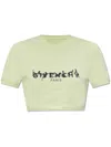 Givenchy Logo-printed Crewneck T-shirt In Green