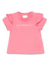 Givenchy Logo-print T-shirt In Pink