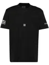 Givenchy T-shirt Mit Logo-print In Schwarz