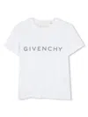 Givenchy Logo-print T-shirt In Weiss