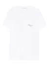 Givenchy Logo-print Fitted T-shirt Clothing In White