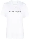 Givenchy T-shirt Archetype Con Stampa In White