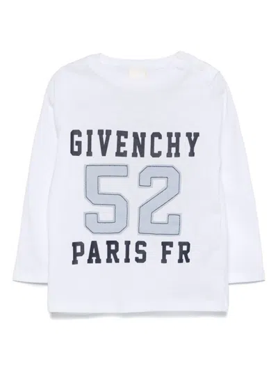 Givenchy Kids' Logo-print T-shirt In White