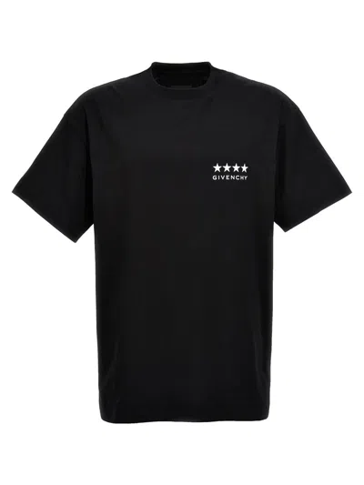 Givenchy Logo Print T-shirt In Multicolor