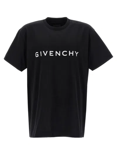 Givenchy Logo Print T-shirt White/black